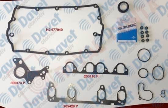 ROYAL T677698 Ust Takim Conta Bora-Caddy Iii-Golf Iv-V-Passat-Polo-Touran-T5 1.9 Tdi (Asz Bxe Avf Avb Awx Axb Bjb Bxe Bdj)